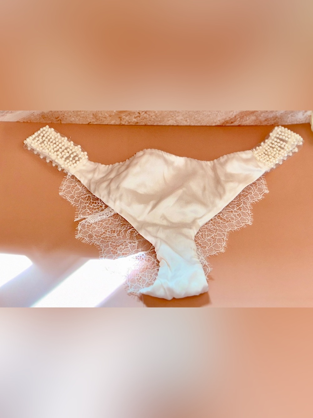 Victoria’s Secret Vintage Silk Beaded Panties – Medium – NWOT